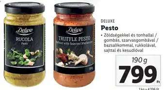 Lidl DELUXE Pesto 190g ajánlat