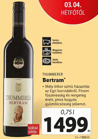 THUMMERER Bertram 0,75l