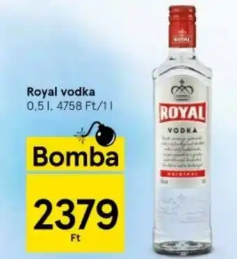 Tesco Royal vodka 0,5l ajánlat
