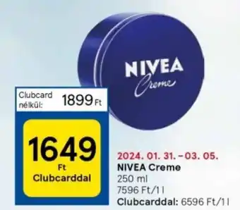 Tesco NIVEA Crome 250ml ajánlat