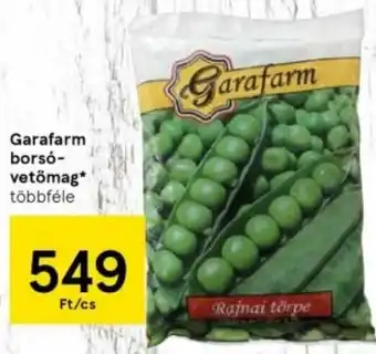 Tesco Garafarm borsó vetőmag ajánlat