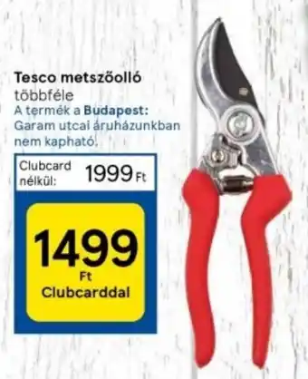 Tesco metszőolló