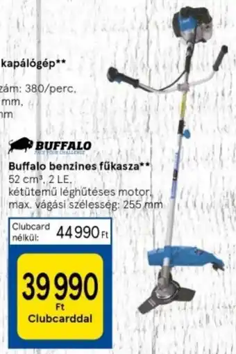 Tesco Buffalo benzines fűkasza ajánlat