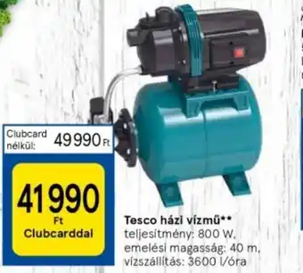 Tesco Tesco házi vízmű 800w ajánlat