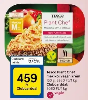 Tesco Tesco Plant Chef mexikói vegán krém 150g ajánlat