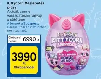 Tesco Kittycorn Meglepetés plüss ajánlat