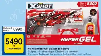 Tesco X-Shot Hyper Gel Blaster zselélövő ajánlat