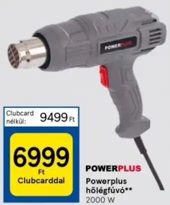 Tesco Powerplus hőlégfúvó 2000w ajánlat