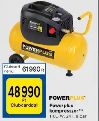 Tesco Powerplus kompresszor 1100w ajánlat