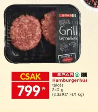 Spar SPAR BBQ Hamburgerhús 240g ajánlat