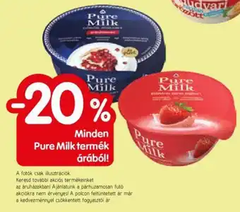 Spar Minden Pure Milk termék árából! ajánlat
