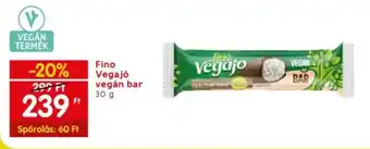 Fino Vegajó vegán bar 30g