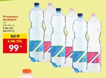 Spar Primavera ásványvíz 1,5l ajánlat