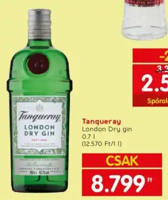 Spar Tanqueray London Dry gin 0,7l ajánlat