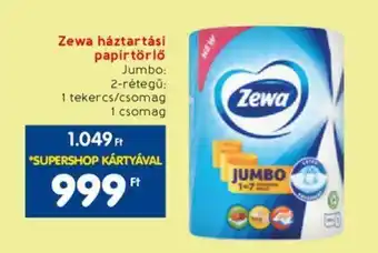 Spar Zewa háztartási papírtörlő ajánlat