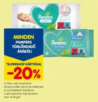 MINDEN PAMPERS TÖRLŐKENDŐ ÁRÁBÓL!