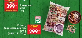 Spar Eisberg Káposztasaláta mix 180g ajánlat