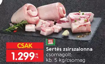 Sertés zsírszalonna 1kg