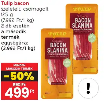 Spar Tulip bacon 125g ajánlat