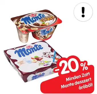Spar Zott Monte ajánlat