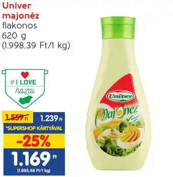 Univer majonéz 620g