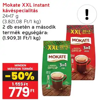 Spar Mokate XXL instant kávéspecialitás 24x17g ajánlat