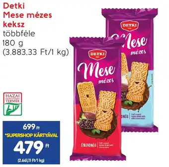 Spar Detki Mese mézes keksz 180g ajánlat