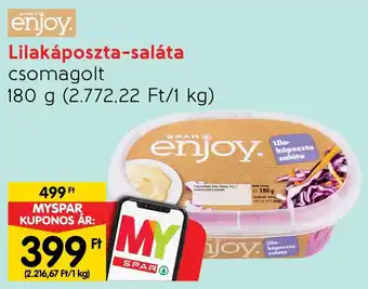 Lilakáposzta saláta 180g