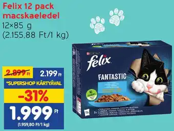 Spar Felix 12 pack macskaeledel 12x85g ajánlat