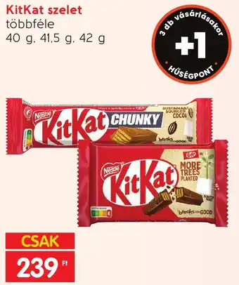 Spar KitKat szelet 40g, 41,5g, 42g ajánlat