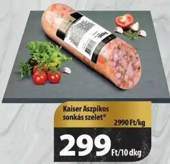 Coop Kaiser Aszpikos sonkás szelet 10dkg ajánlat