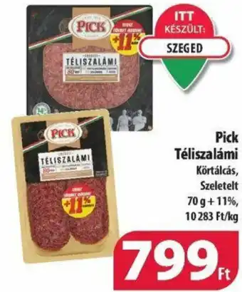 Coop Pick Téliszalámi 70g ajánlat