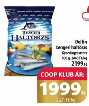 Coop Delfin tengeri haltörzs 900g ajánlat