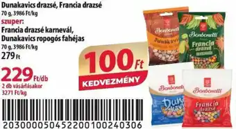 Coop Dunakavics drazsé, Francia drazsé 70g ajánlat