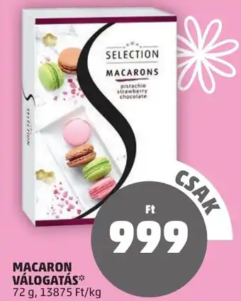 MACARON VÁLOGATÁS 72g