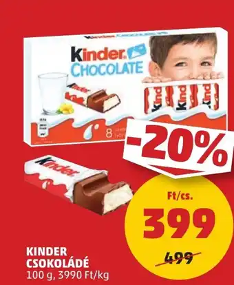PENNY KINDER CSOKOLÁDÉ 100g ajánlat