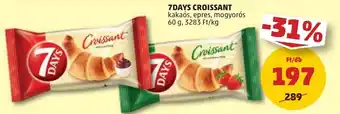 PENNY 7DAYS CROISSANT 60g ajánlat