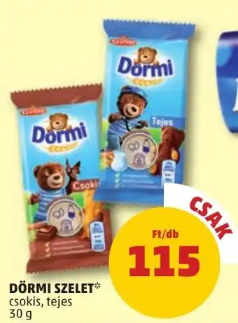 PENNY DÖRMI SZELET 30g ajánlat
