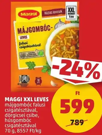 PENNY MAGGI XXL LEVES 70g ajánlat