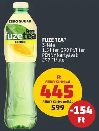 PENNY FUZE TEA 1,5l ajánlat