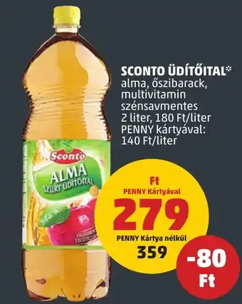 PENNY SCONTO ÜDÍTŐITAL 2l ajánlat