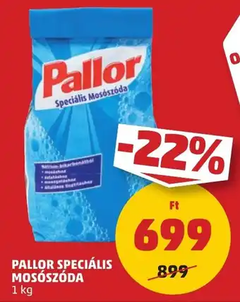 PENNY Pallor Speciális Mosószóda 1kg ajánlat