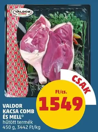 PENNY VALDOR KACSA COMB ÉS MELL 450g ajánlat