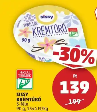 PENNY SISSY KRÉMTÚRÓ 90g ajánlat