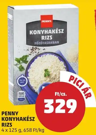 PENNY PENNY KONYHAKÉSZ RIZS 4x125g ajánlat