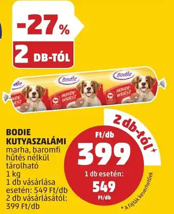PENNY BODIE KUTYASZALÁMI 1kg ajánlat
