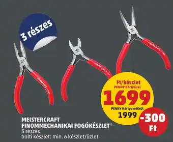 PENNY MEISTERCRAFT FINOMMECHANIKAI FOGÓKÉSZLET ajánlat
