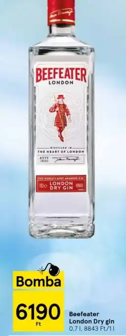Tesco Beefeater London Dry gin 0,7l ajánlat