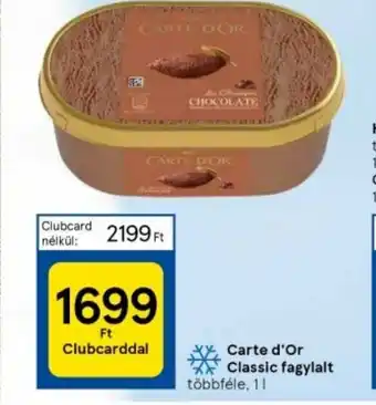Tesco Carte d'Or Classic fagylalt ajánlat