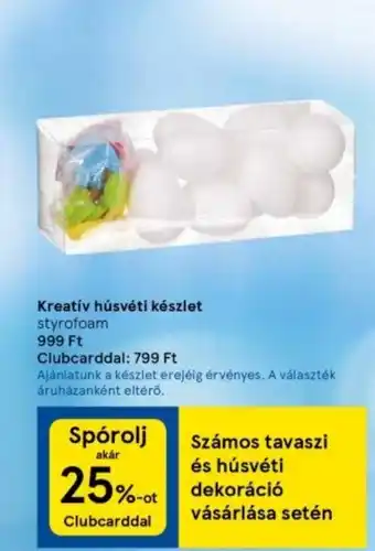 Tesco Kreatív húsvéti készlet ajánlat